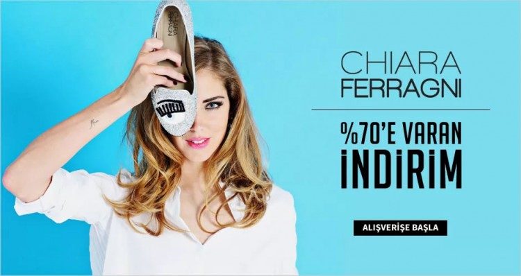 %70'e Varan Chiara Ferragni İndirim Kampanyası