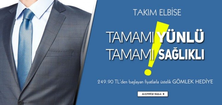 Altınyıldız Classics Takım Elbiseler Gömlek Hediyeli