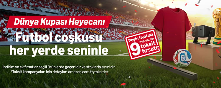 Amazon - Dünya Kupası Heyecanı Amazon'da
