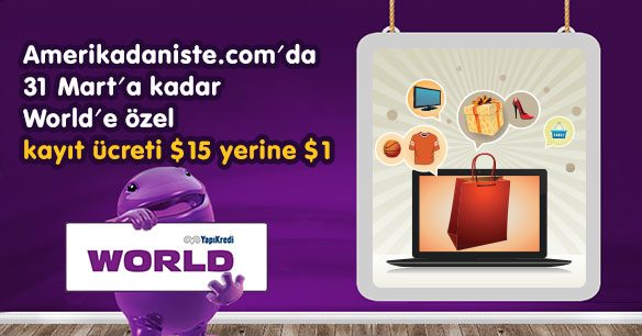 Kayıt Ücretinde World'e Özel İndirim