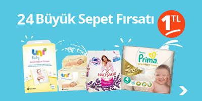 Annelutfen İndirim Kodu ile 24 Farklı Ürün Sadece 1 TL