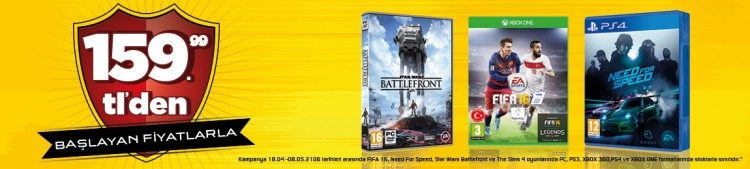 EA Oyunlarında Bahar Kampanyası