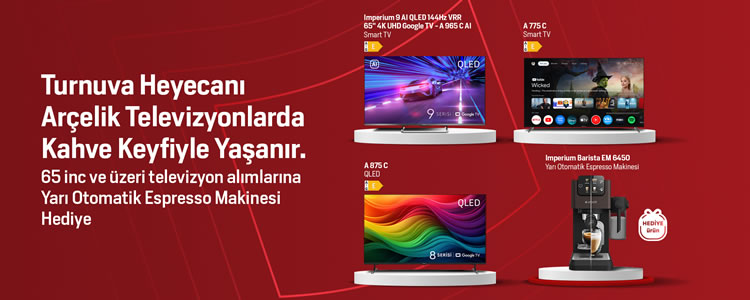 Arçelik - Arçelik'ten Espresso Makinesi Hediye!