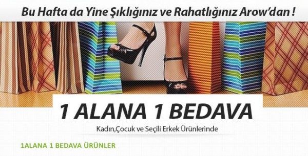 1 Alana 1 Bedava