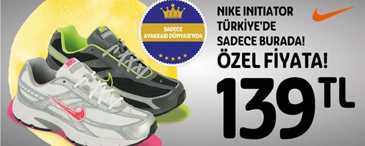 Nike Initiator Özel Fiyatıyla Sadece Ayakkabı Dünyası'nda!