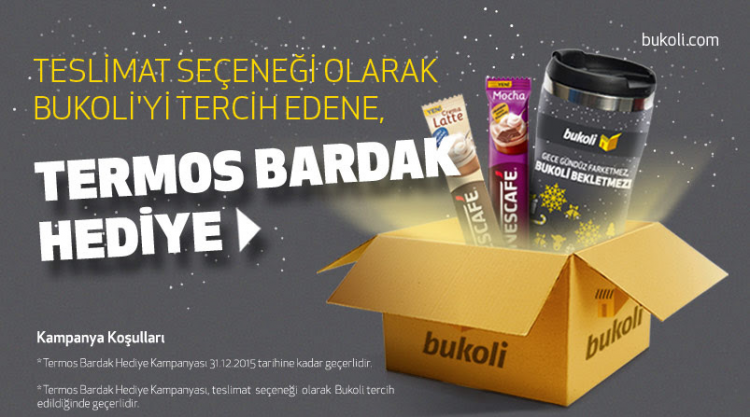 Herkese Termos Bardak Hediye