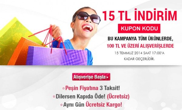 15 TL BellaMola İndirim Kodu