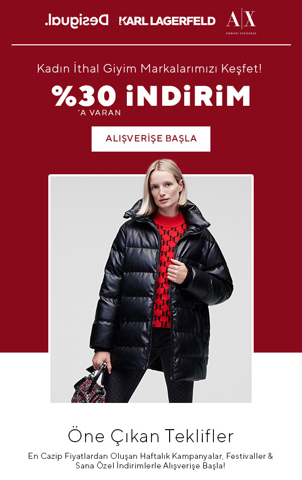 Boyner'de Kadın Giyim Ürünlerinde %30'a Varan İndirim!