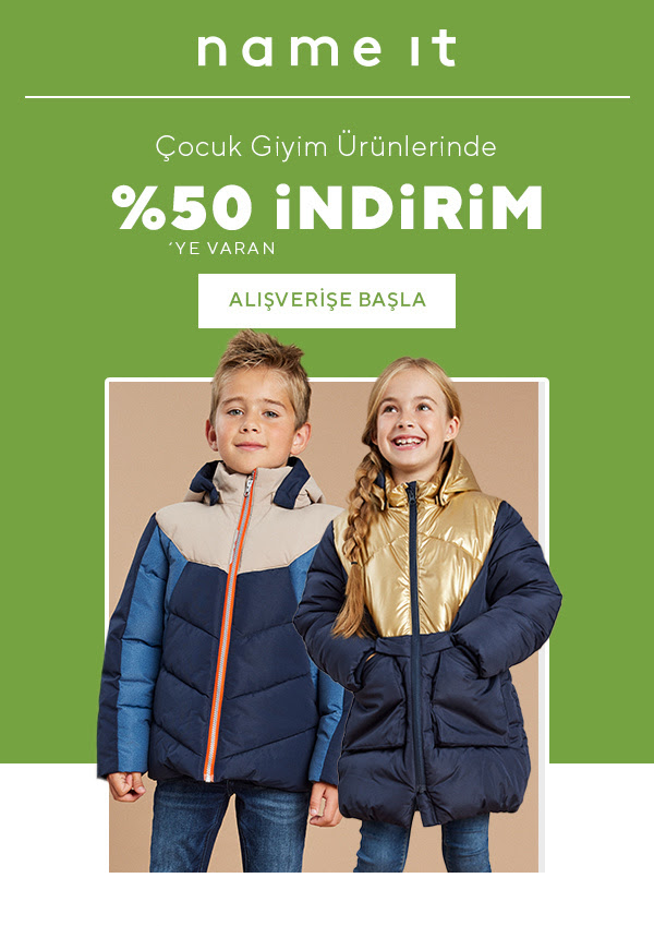 Boyner'de Name It'in Ürünlerinde %50'ye Varan İndirim!