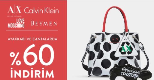 Calvin Klein,Armani & Beymen'de %60 İndirim!