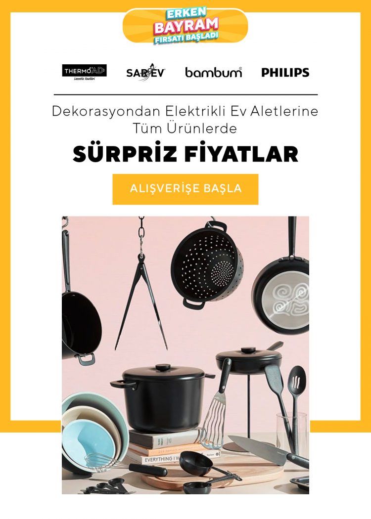 Boyner'de Bambum&Sarev'in Ev Ürünlerine Fırsat!