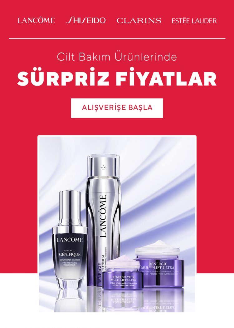 Boyner'de Cilt Bakım Ürünlerinde Sürpriz Fiyatlar!