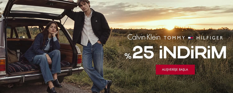 Boyner - Tommy Hilfiger & Calvin Klein %25 İndirimli!