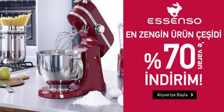 %70'e Varan Essenso İndirim Kampanyası