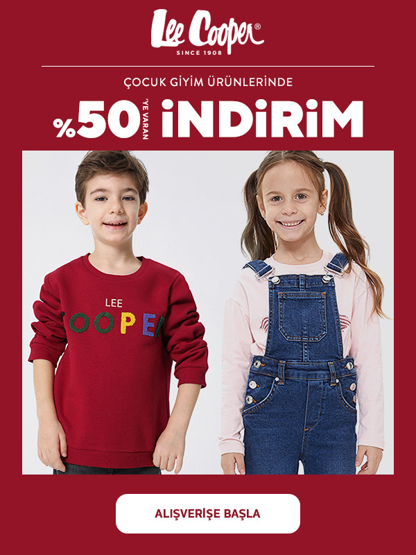 Lee Cooper'da %50'ye Varan İndirim!