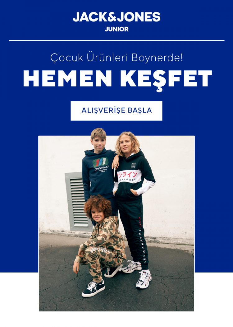 Boyner'de Çocukların da Jack&Jones'u Var!