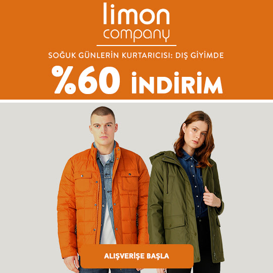 Limon Company'de %60 İndirim!