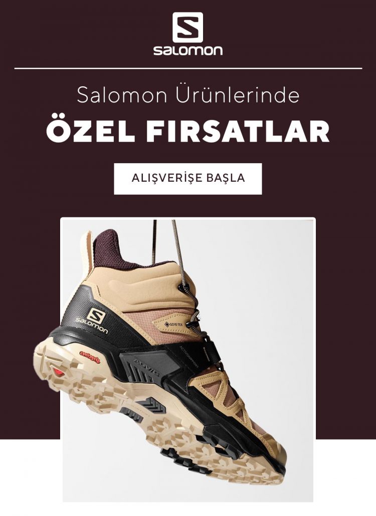 Boyner'de Salomon Ürünlerinde Özel Fiyatlar!
