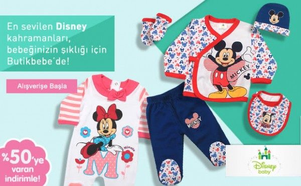 Disney Baby İndirimi Butikbebe'de