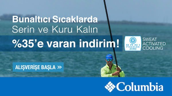 Columbia Omni-Freeze Ürünleri %35 İndirimli