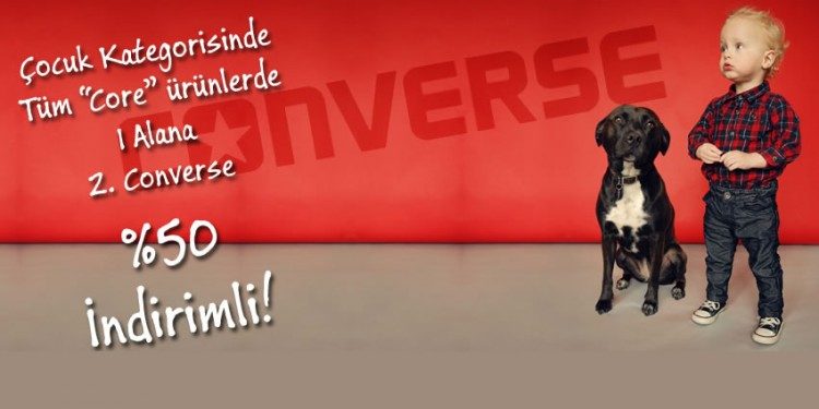 %50 Converse İndirim Kampanyası