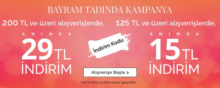 Cumhuriyet Bayramı'na Özel DeFacto İndirim Kodu