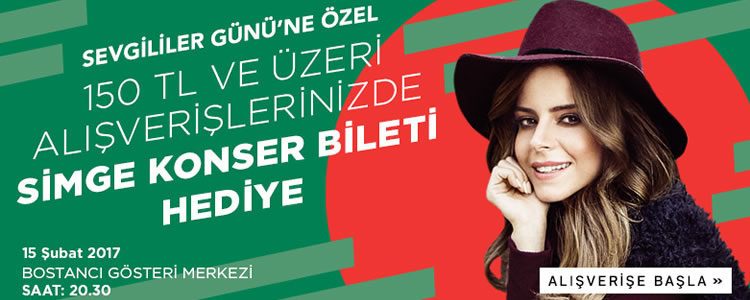 Sevgililer Günü Hediyesi: Simge Konser Bileti!