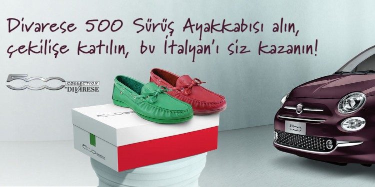 Divarese 500 Collection Ayakkabı Alanlar Fiat 500 Kazanıyor!