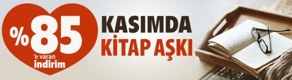 Kasım'da Kitap Aşkı %85´e Varan İndirimle