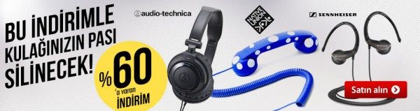 Sennheiser, Audio-Technica, Native Union Kulaklıklarda %60'a Varan İndirim