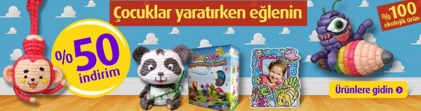 Ekolojik Oyuncak ZamaZuma %50´ye Varan İndirimde