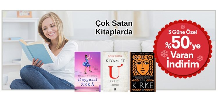 D&R'da Çok Satan Kitaplarda %50'ye Varan İndirim!