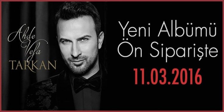 Tarkan'ın Yeni Albümü Ahde Vefa Ön Siparişte