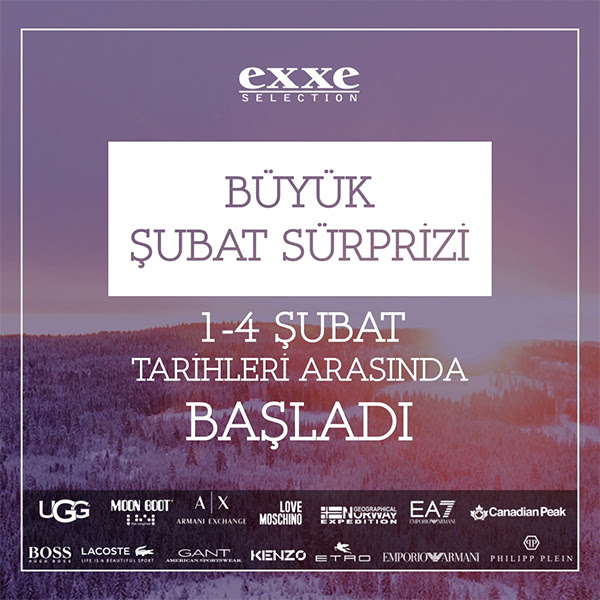 Exxe Selection'da Büyük Şubat Sürprizi!