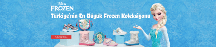En Büyük Frozen Koleksiyonu Flo'da!
