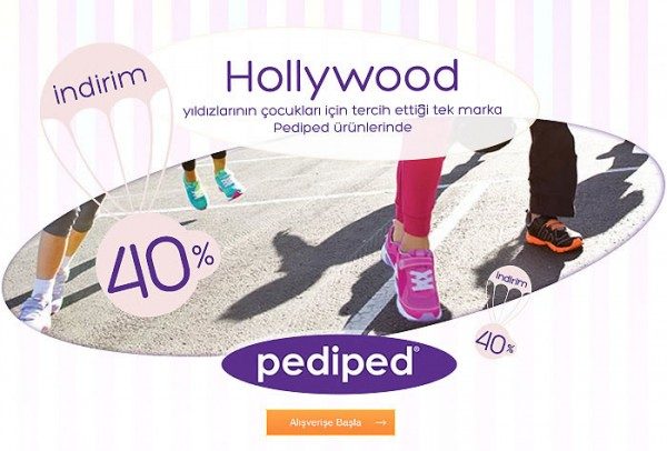 Pediped Ürünlerinde %40 FLO İndirimi