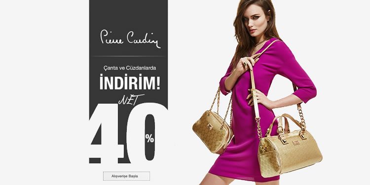 %40 Pierre Cardin İndirim Kampanyası