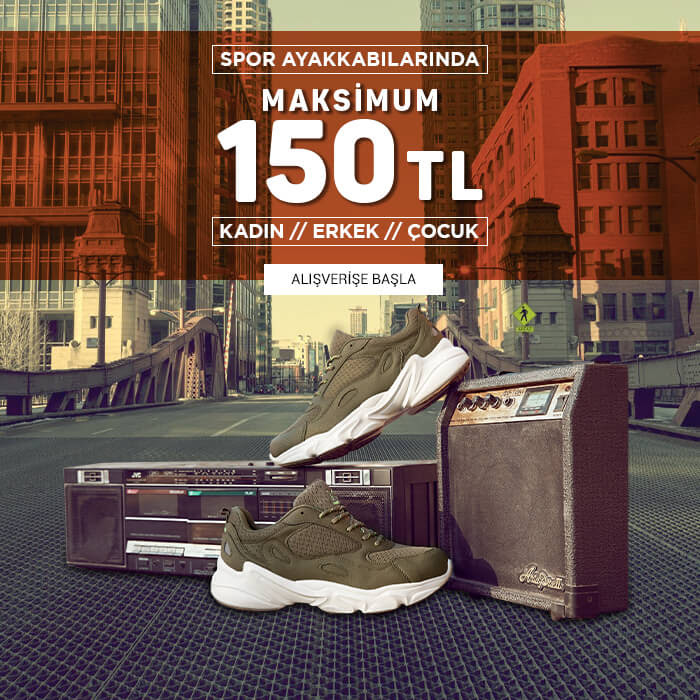 Spor Ayakkabıları Maksimum 150 TL