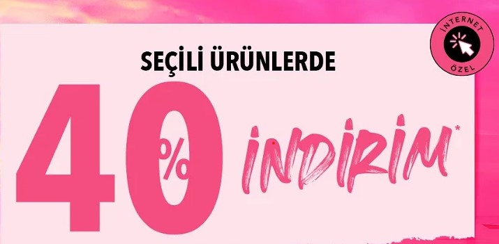 Flormar'da %40 İndirim!
