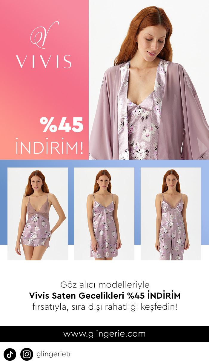G Lingerie'de %45 İndirim Fırsatı!