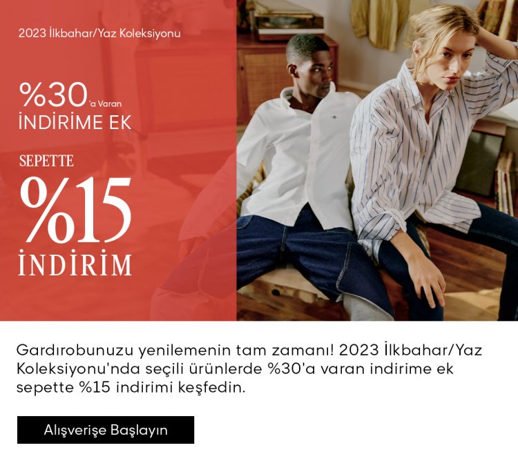 Gant'ta %30+%15 İndirim!
