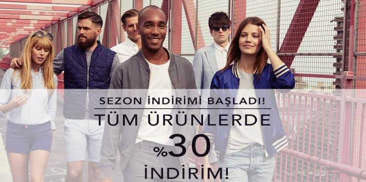 %30 GANT İndirim Kampanyası