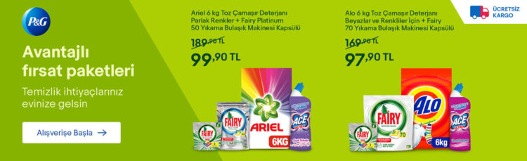 GittiGidiyor'da Avantajlı Fırsat Paketleri!