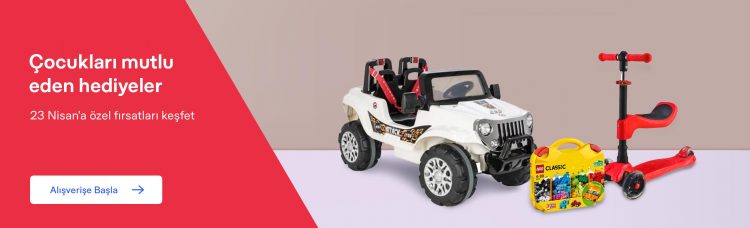 GittiGidiyor'da 23 Nisan'a Özel Fırsatlar!