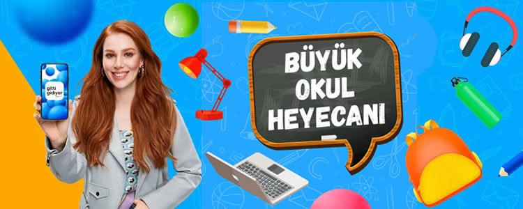 GittiGidiyor'la Okula Dönüş Heyecanı