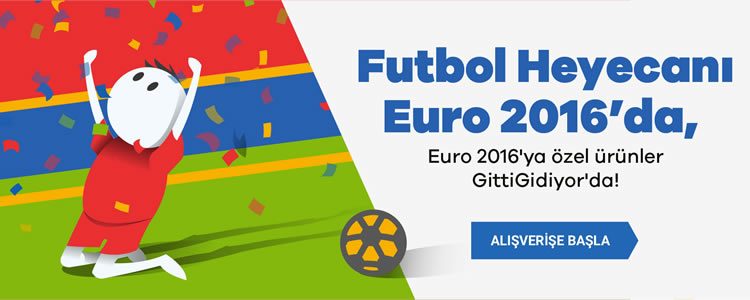 Euro 2016 Heyecanı GittiGidiyor'da!