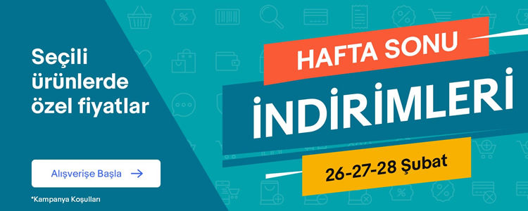 GittiGidiyor Hafta Sonu İndirimleri!