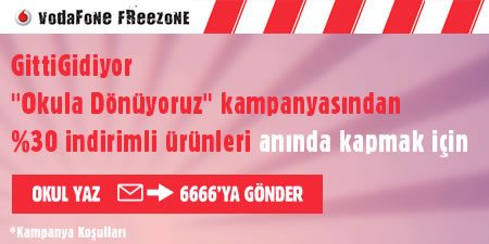 Vodafone Freezone ile %30 GittiGidiyor İndirim Kampanyası