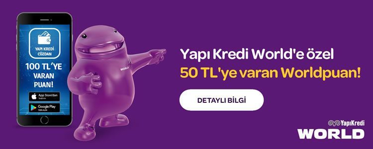 GittiGidiyor'dan 100 TL Worldpuan Hediye!