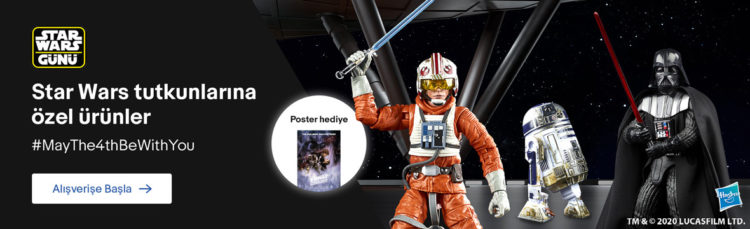 GittiGidiyor'da Star Wars Tutkunlarına Özel Ürünler!
